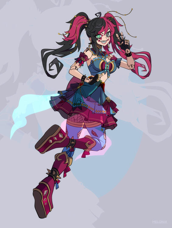 Art by @MeloniShvarts